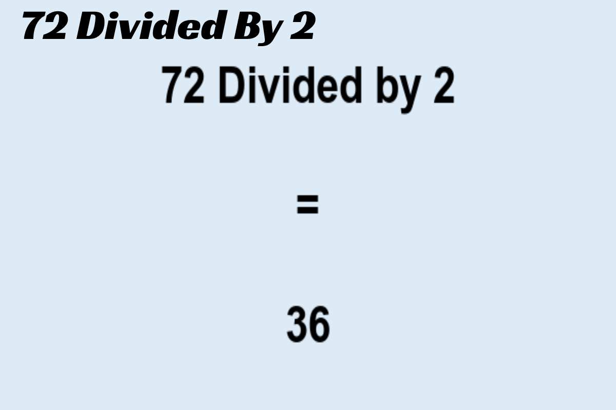 72 Divided By 2 Smart Health Web 2022